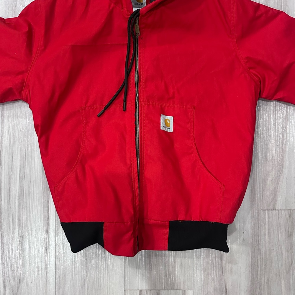 Carhartt Men's Red Bomber Jacket